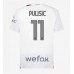 AC Milan Christian Pulisic #11 Replika Borta matchkläder 2023-24 Korta ärmar